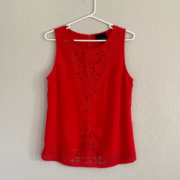 43. SEXY Polyester cut out blouse - Picture 1 of 8